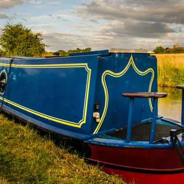 narrowboat on the inland waterways